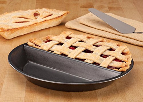 WalterDrake 3 Pc. Divided Pie Pan Set - Thumbnail 4