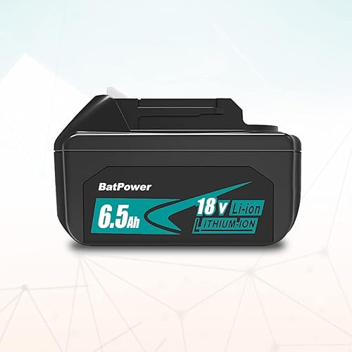 Miniatura 8 de BatPower BL1840B 6.5Ah 18V Batería de repuesto para Makita 18V 4.0Ah Batería 72Wh BL1840 BL1840B 3.0Ah 54Wh BL1830B BL1830B BL1830 Compatible con