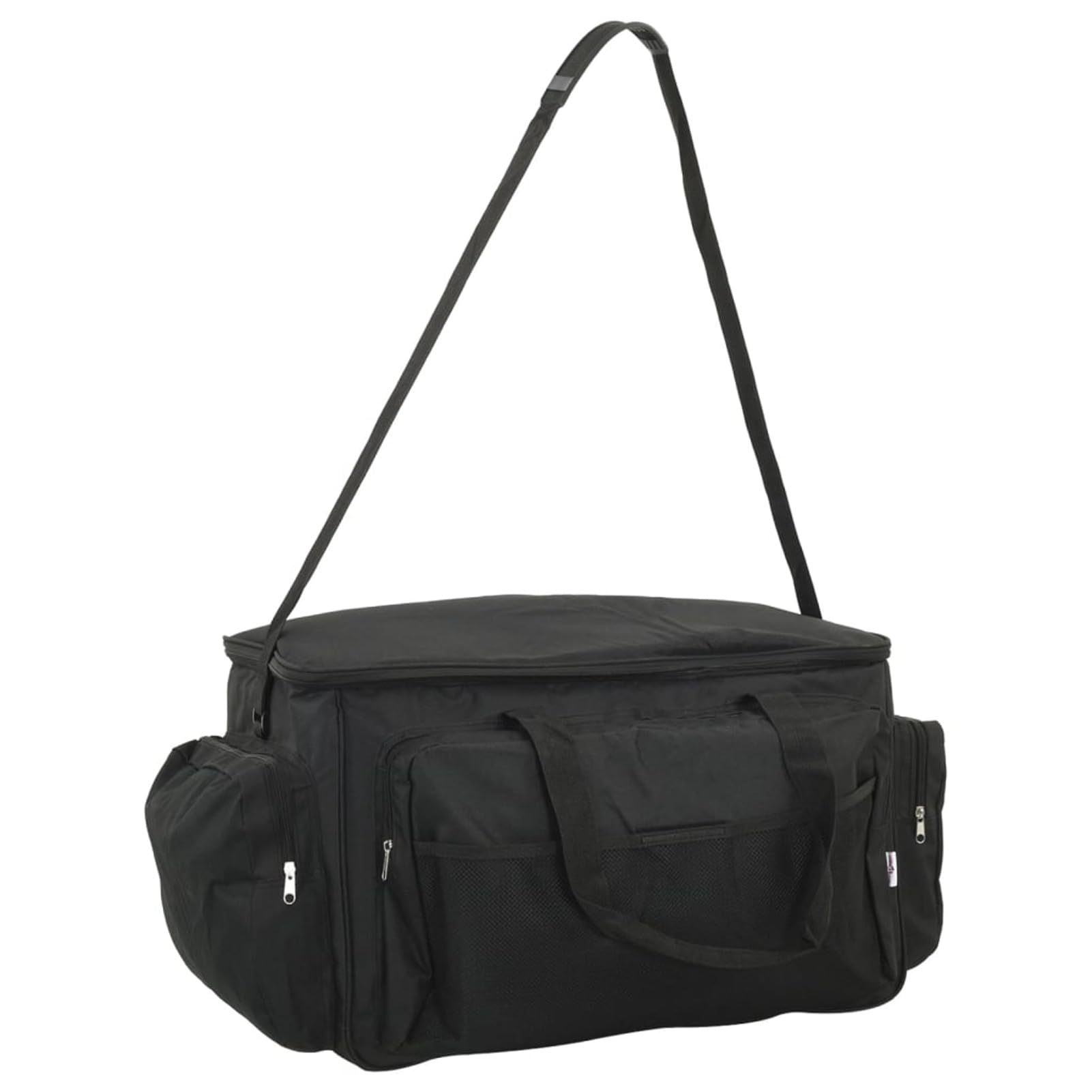 Gecheer Angeltasche mit Sitz-Funktion, Rucksack Tackle-Boxen für Angelzubehör, Rutenhalter, gepolsterter Schultergurt, 600D-Oxford-Gewebe, für Angeln, Wandern und Outdoor-Aktivitäten