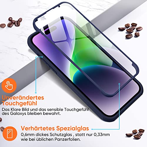 Coque iPhone 15 Pro Max de protection complète en verre premium
