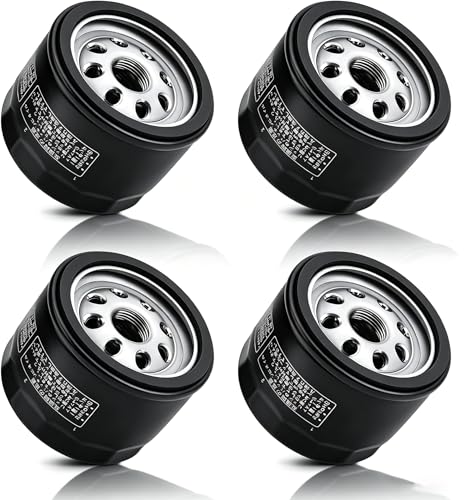 Image of 49065-0721 49065-7007 Oil Filter Compatible with Kawasaki FR691V FR730V FR651V FX600V FX691V FX651V FS730 FS730V FS600V FR600V FS691V FS651V Engine,1205001 1205001-s 492932S AM125424(4 PCS)