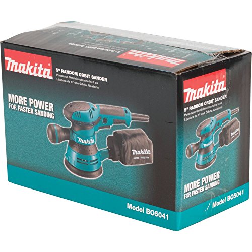 Makita BO5041 5″ Random Orbit Sander, Variable Speed Tools 4 Home