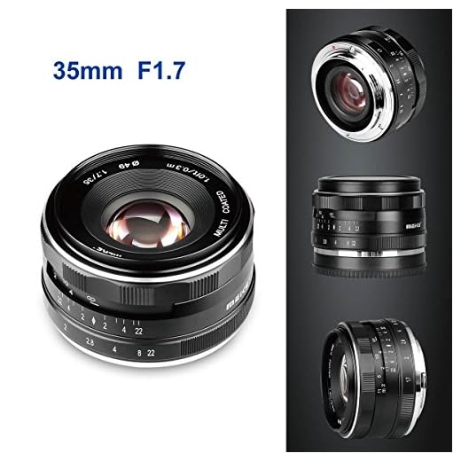 Meike 35mm F1.7 Manual Focus Lens