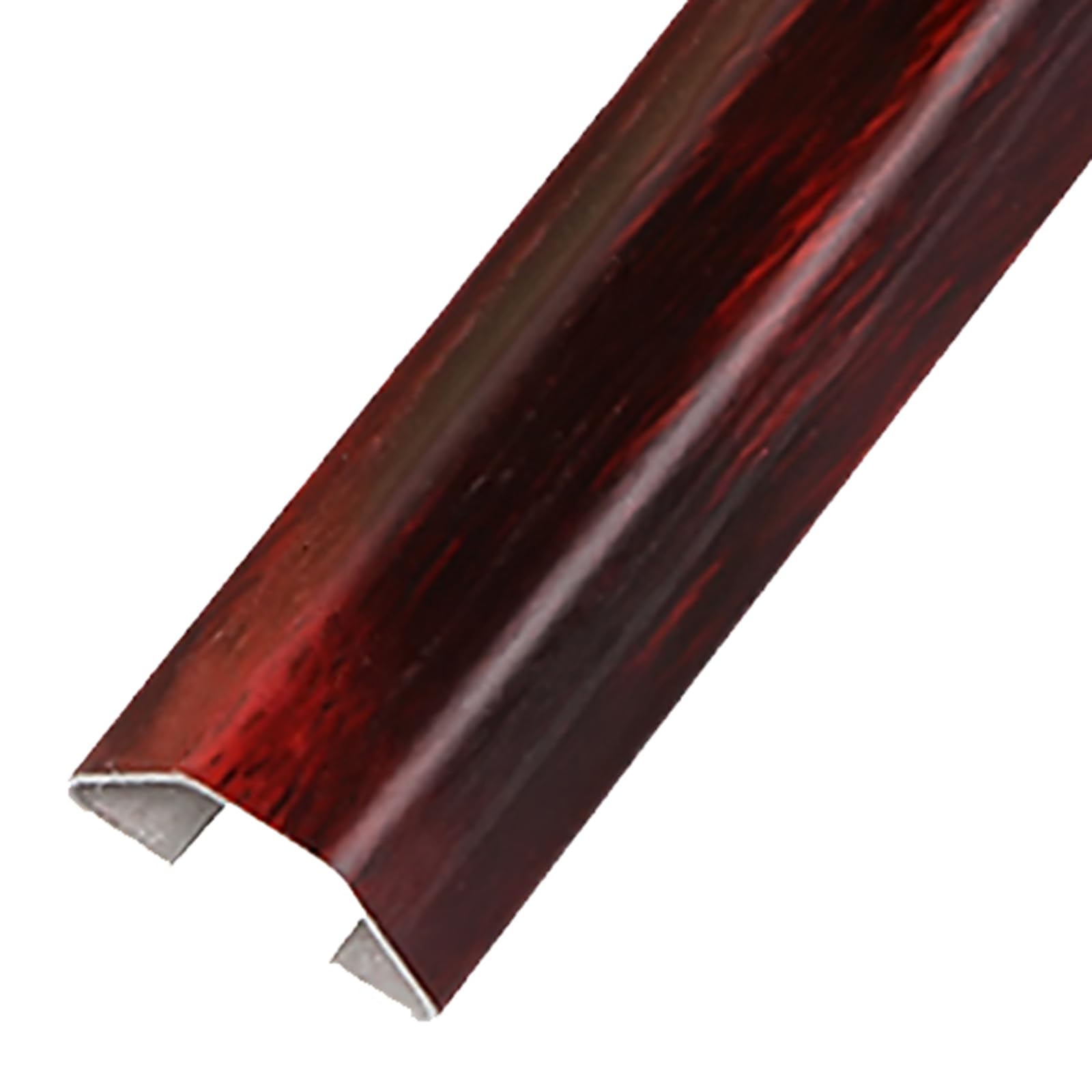Canalina for cavi in ​​acciaio inossidabile con venature del legno