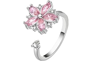 925 Silver Anxiety Ring for Women