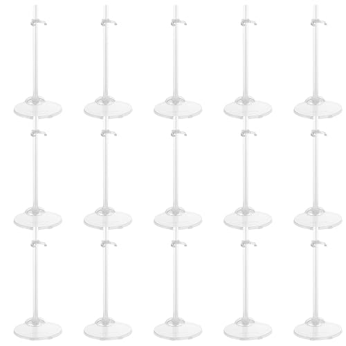 Wisebom 15 Piezas Soporte para Muñecas, Soporte de Muñeca de Plástico