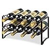 Lekind Weinregal 2 Ebenen Stapelbar UnabhÃ¤ngiges Weinregal fÃ¼r 8 Flaschen