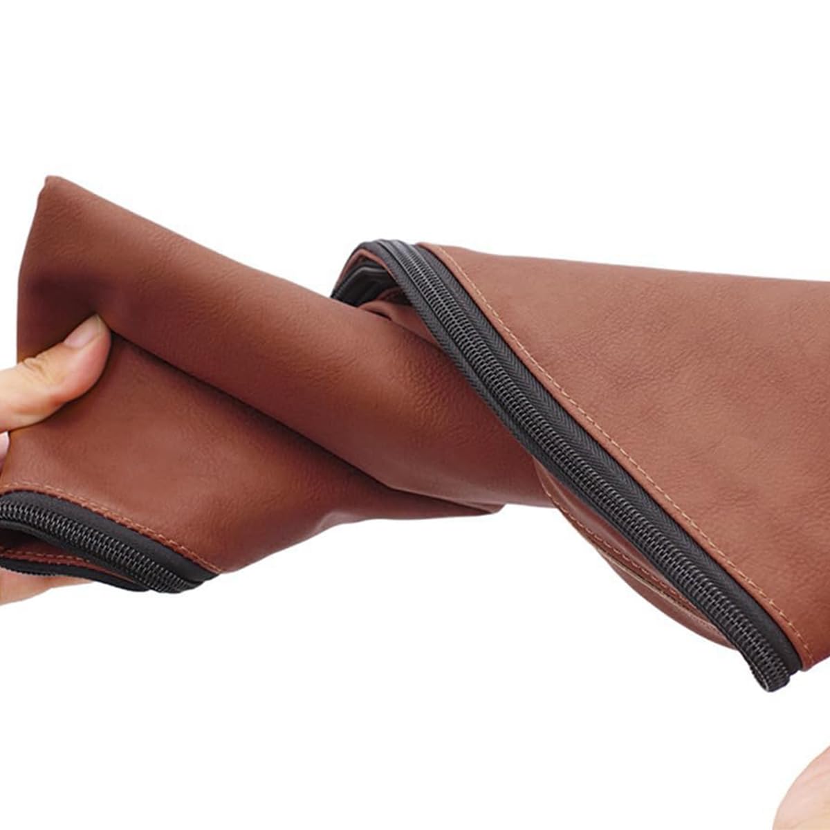 Étui pour arc long en cuir marron Sac à arc traditionnel rangement équipement de tir