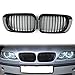 Bruce & Shark Griglia griglia per recinzione anteriore Maglia nera lucida in ABS adatta per B-M-W E46 Serie 3 2D 1999-2002