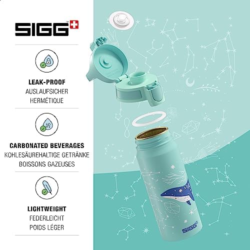 Sigg 6005 Butelka dla Dzieci, Niebieski, 0,6 l