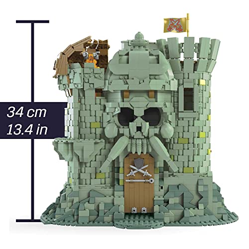MEGA Masters of the Universe - Castello di Grayskull, imponente fortezza da costruzione con più di 3500 pezzi, Giocattolo per Ragazzi e Adulti 14+ Anni, GGJ67 - Lego - Immagine 4