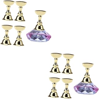 Beavorty 2 Peças De Pedras Preciosas Para Unhas Esmalte Magnético Tabuleiro De Xadrez Magnético Pedras Preciosas Para Unhas Ferramentas Para Unhas Ferramentas DIY Para Unhas Suporte Para