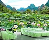 Photo Gallery fiori di loto murales 3d camera da letto grandi sfondi soggiorno peel and stick foto autoadesive sala da pranzo decorazioni per la casa ufficio poster da parete arte della parete rimovib 250x175 cm Photo Gallery fiori di loto murales 3d camera da letto grandi sfondi soggiorno peel and stick foto autoadesive sala da pranzo decorazioni per la casa ufficio poster da parete arte della parete rimovib 250x175 cm