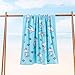 Berkshire Peanuts® Snoopy Beach Towel — 100% Cotton Pool & Beach Towel, Absorbent, Quick-Drying & Sand-Free, 36'' × 72'', Poses and Paws