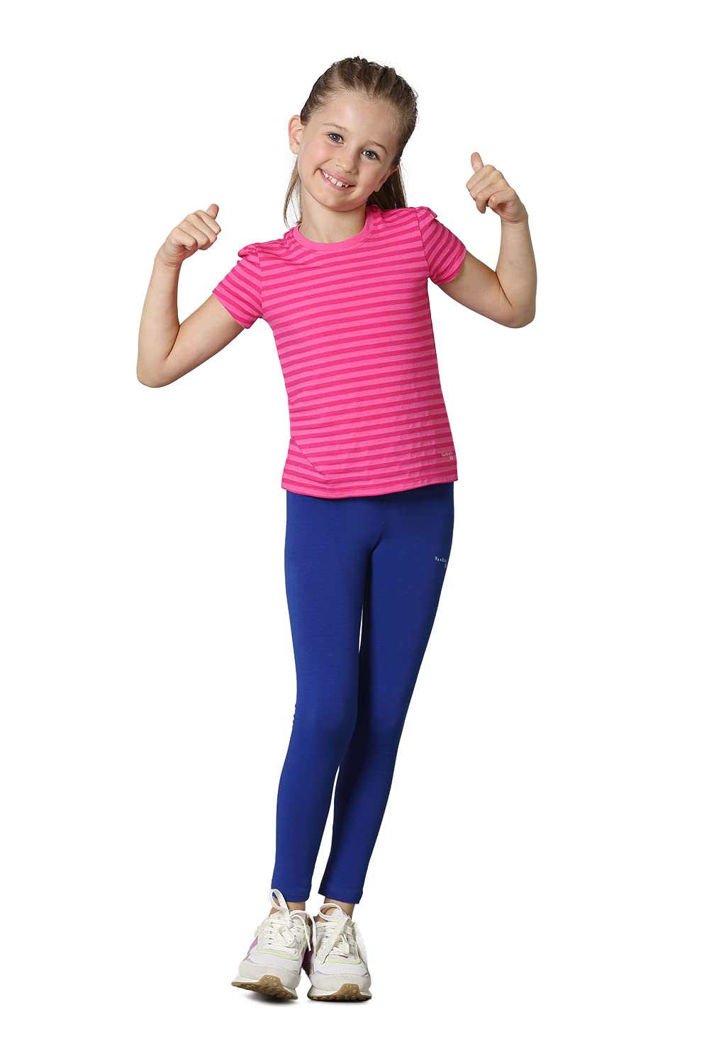 Van Heusen Girl's Stretch Fit High Rise Leggings-picture-12