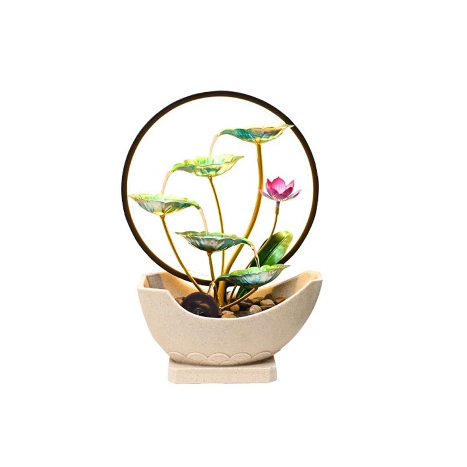 water feature Indoor Tabletop Tiered Water Fountain 5 Level Waterfall Meditation