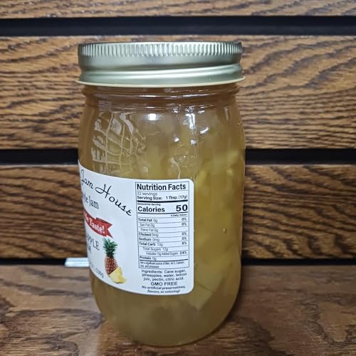 Homestyle Pineapple Jam - One Pint - Grandma's Jam House image 4