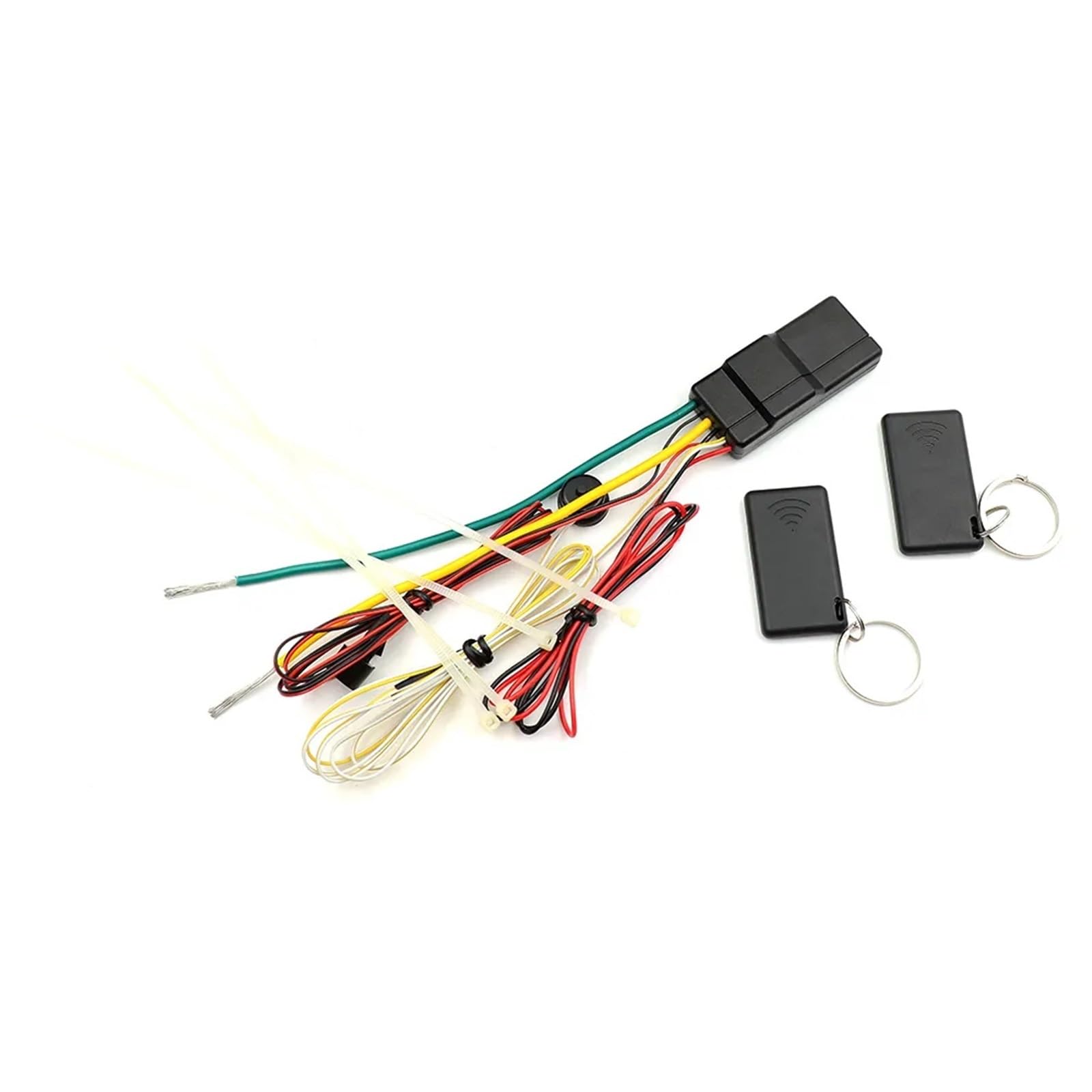 Sistema Alarma Antirrobo Coche Inmovilizador de Coche inalámbrico RFID 2,4G, Bloqueo Motor, Sistema Alarma automático, Dispositivo antirrobo con Corte Circuito Inteligente antisecuestro