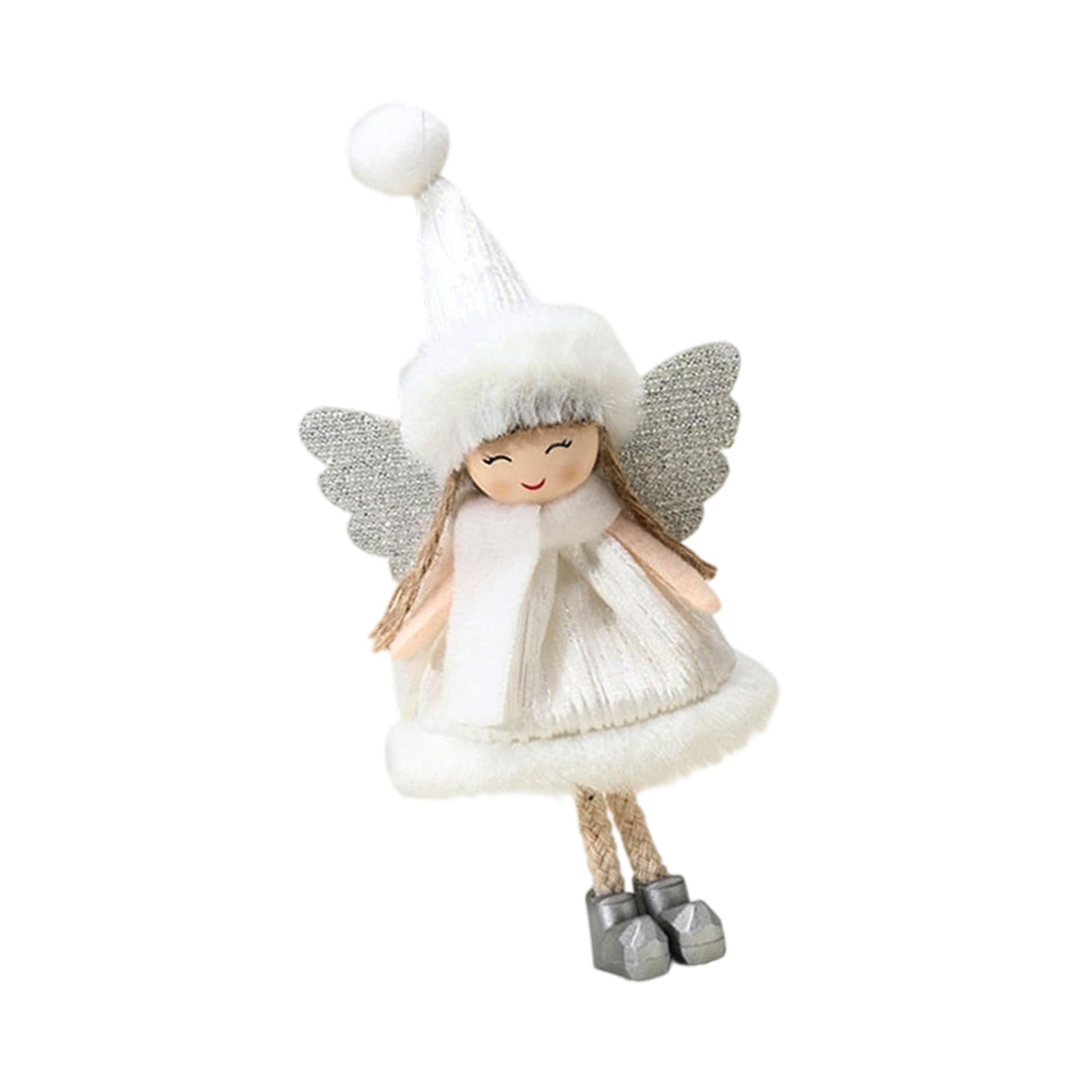 Nucelit Time Plush Angelic Tree Toppers Soft Materials Multipurpose Christmas Decoration Store Display Christmas Tree Angelic Decoration