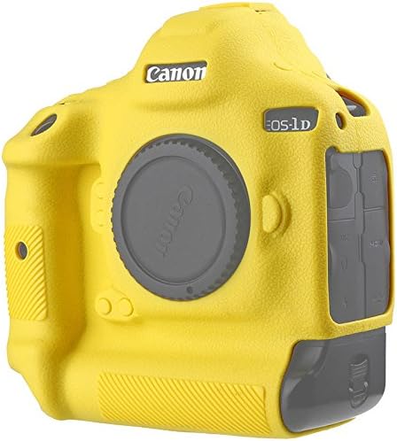Miniatura 8 de Canon EOS 1DX II - Carcasa para cámara de goma de silicona profesional, funda protectora desmontable para Canon 1DX II (negro)