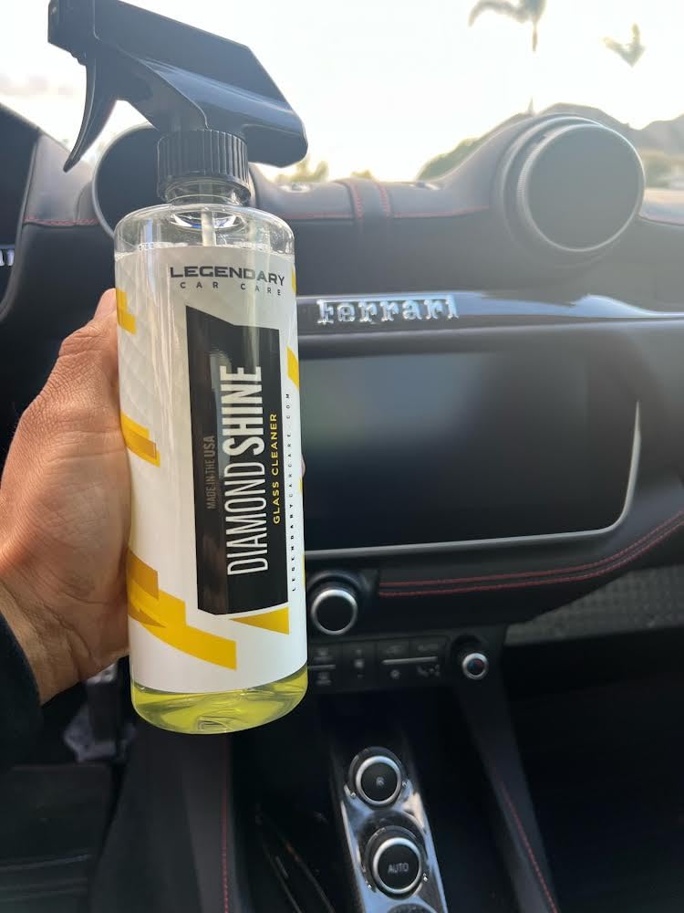 Legendary Glass Cleaner 16oz - Auto Window Cleaner Spray for Car Windows & Windshield - No Streaks, Ammonia-Free, Tint Safe - Interior/Exterior Use