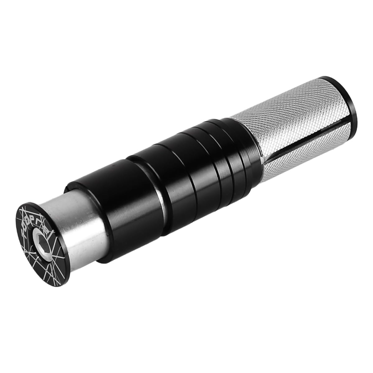 Przedłużka mostka rowerowego do widelców MTB - 24,6-25,4 mm Id, 3-55 mm regulowana wysokość aluminiowej kierownicy CNC z zestawem dystansowym