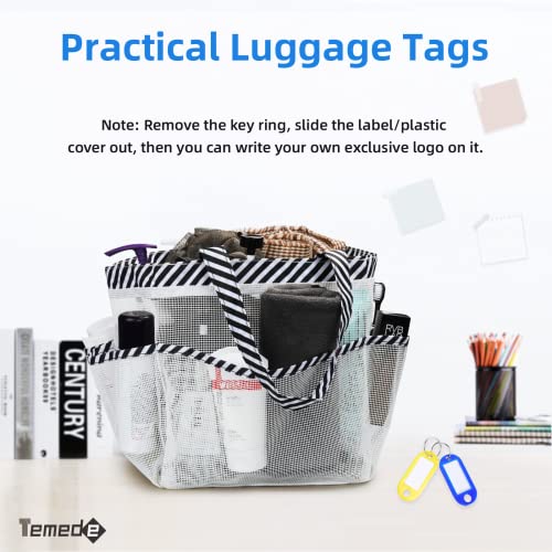 Bolso de Malla para Carrito de Ducha, Cesta Grande para Carrito de Ducha Portátil, Secado Rápido Azul - Imagen 22 de 37