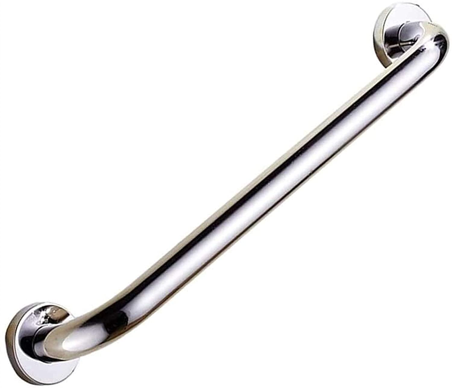 Toilet Frame Bathroom Toilet Grab Handles for Bathtub, Polished Chrome Grab Bars for Bathtubs and Showers Stainless Steel Handrail(38Cm)