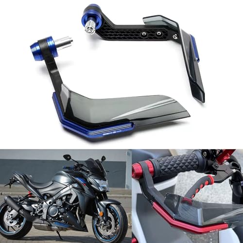 DOMOPAY FOR GSX-S1000 gsx-s1000 (2015-2022 2023 2024) �ɓK���Ă���A��N���I�[�g�o�C�A�N�Z�T���[ FZ25 FZ 25 FZ-25 �n���h�K�[�h�n���h�K�[�h�t�����g�K���X�I�[�g�o�C�A�N�Z�T���[ (��) 