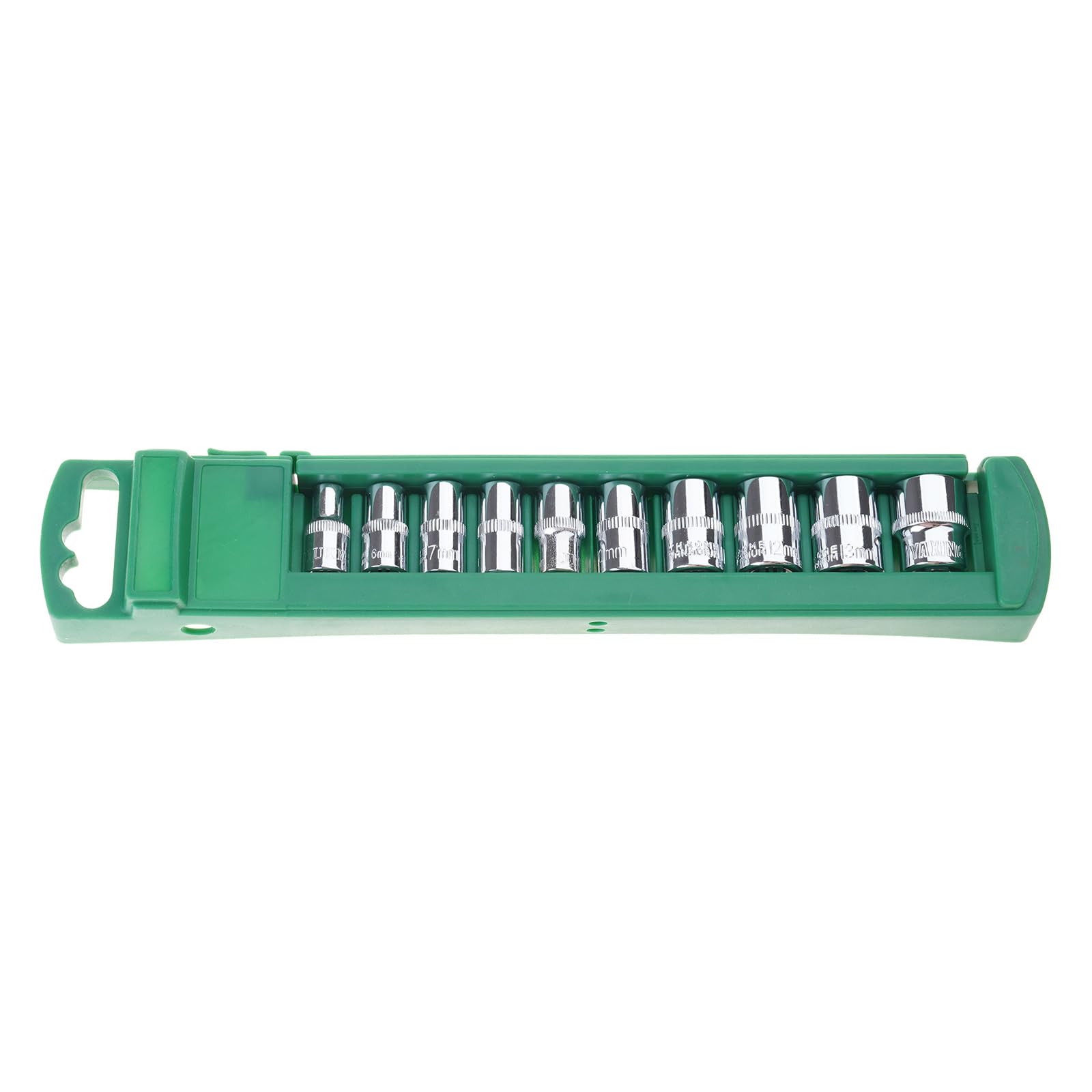 Hdoytxxm 1 4 Small Flying Mir Portable Car Set 10Pieces Drives Socket Wrench Head For Maintenance And Repair Fixes Ratchets Tools Drives Socket