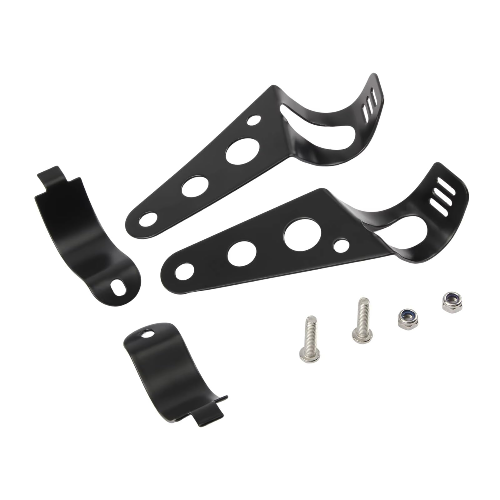 Kangboz One Color Motorbike Lights Brackets Compatible With 38-48Mm Motorcycle Headlight Mount Bracket Fork Tube Dirt Pit Bike Accessories Replacement