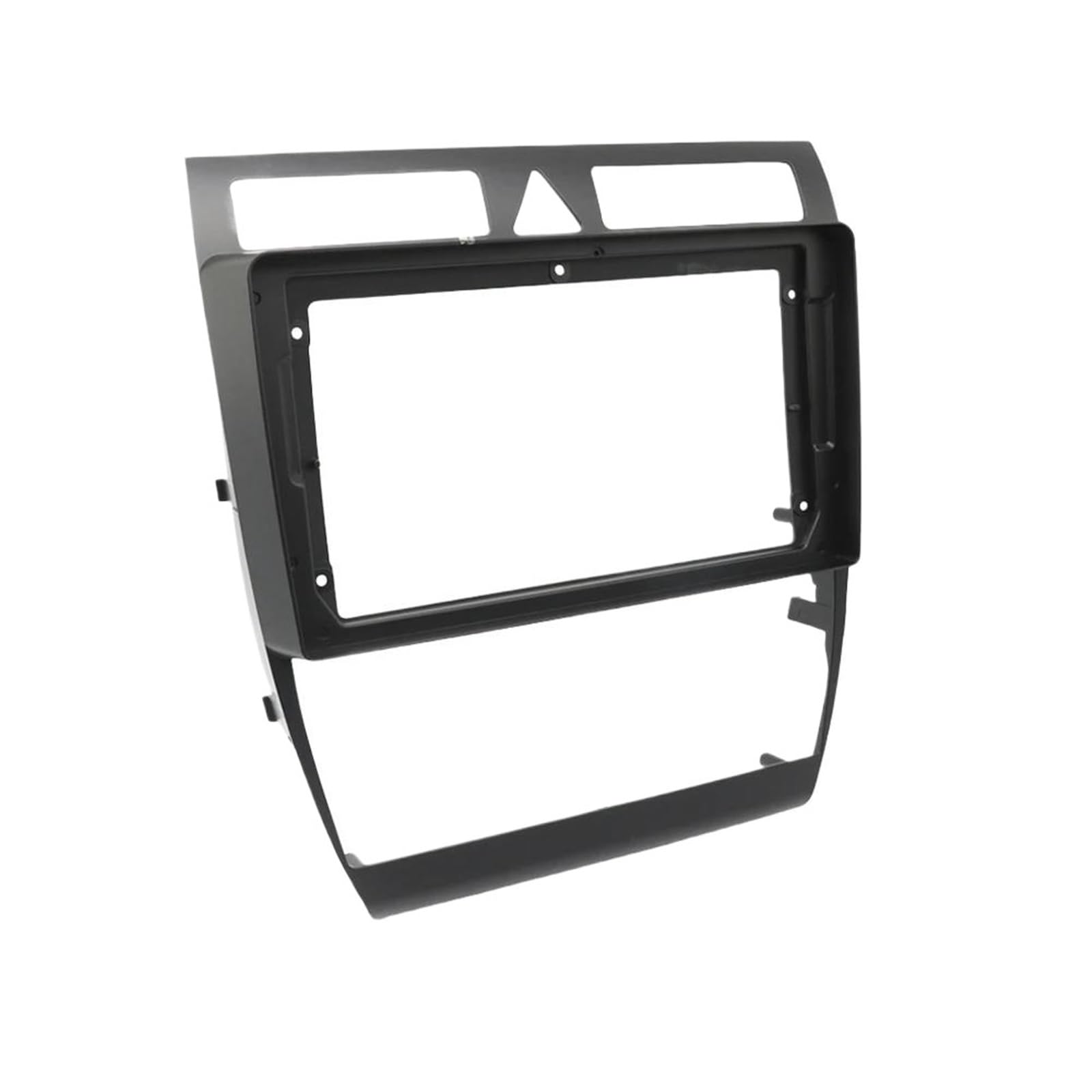 Générique Cadre de façade d'autoradio Kit De Lecteur DVD Voiture 9 "pour A6 2002–2006 Panneau Cadre Radio Stéréo Navigation GPS Grand Écran Multimédia Autoradio Tableau de Bord(Frame Cable)