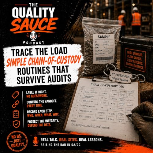E04 - Trace the Load: Simple Chain-of-Custody Routines That Survive Audits