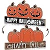 Reversiblefallwoodentablesigndoublesidehalloweenandthanksgivingtabletoppumpkinsigndecorhappyfallwoodblockfalltieredtraydecorforthehomeshelfpartydecor  Urban Country Home Decor Reversible fall wooden table sign double side halloween and thanksgiving tabletop pumpkin sign decor happy fall wood block fall tiered tray decor for the home shelf party decor  urban country home decor