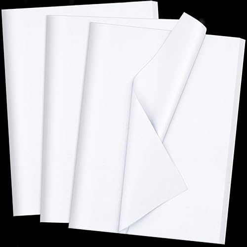 Jkopsnr 100 Sheets White Tissue Paper 20x14 Inches Tissue Paper