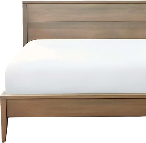 Miniatura 2 de Sleepwell Juego de sábanas divididas tamaño King (5 piezas) de 400 hilos, 100% algodón dividido para camas ajustables, sábanas súper suaves, se