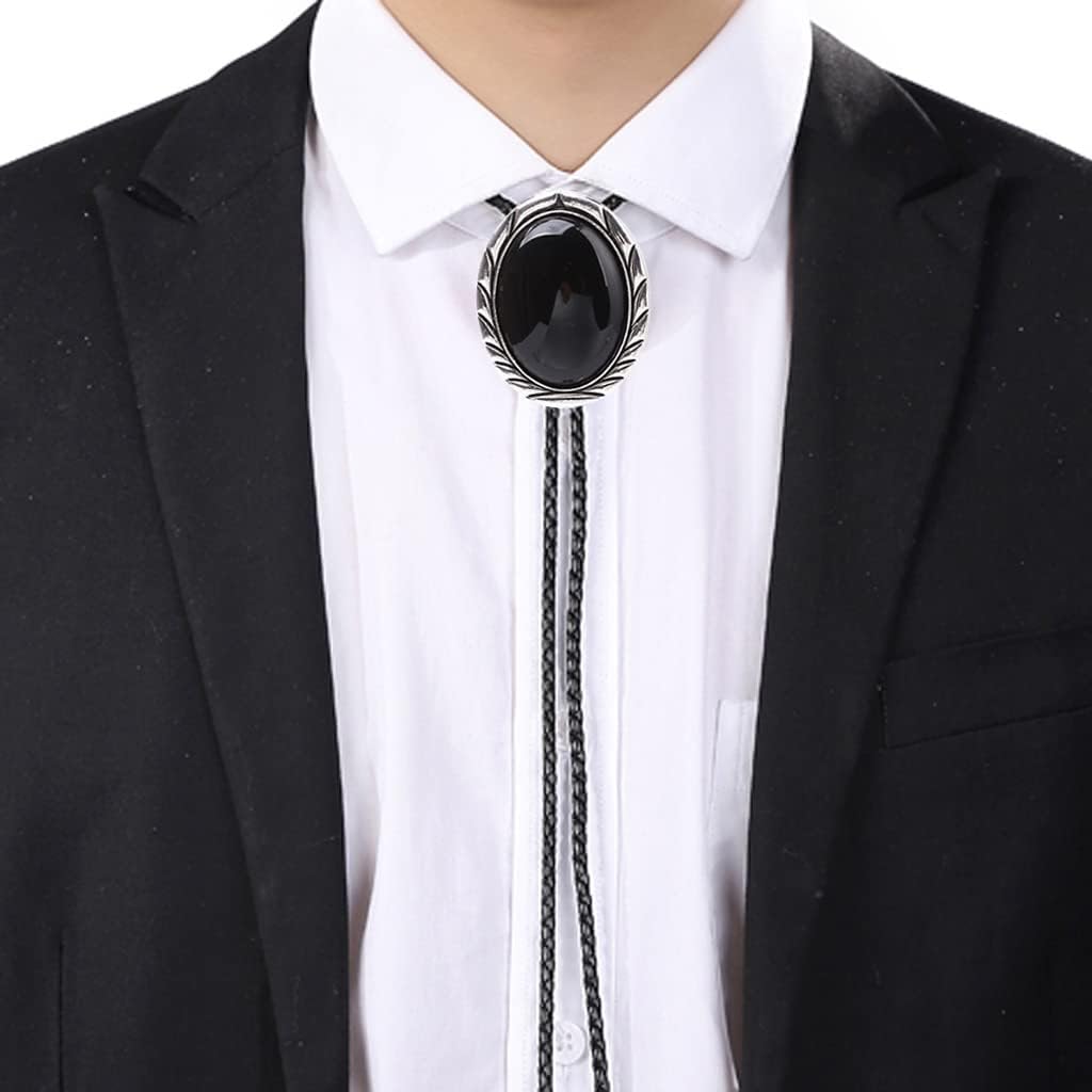 HUABOLA CALYN Bolo tie for Men- Unique Luminous Stone Native American White 3D Scorpion Animal Bolo ties Handmade - Image 4