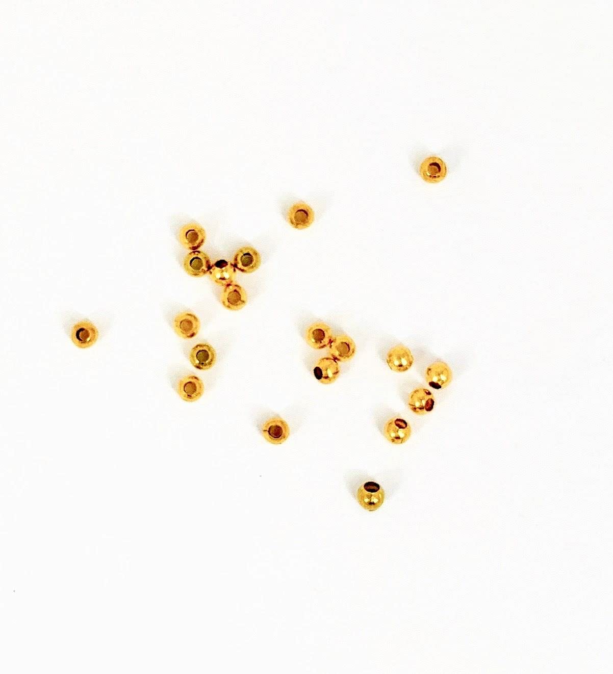 Model ShipwaysPARRELS,Brass 2.5mm 40 Pack