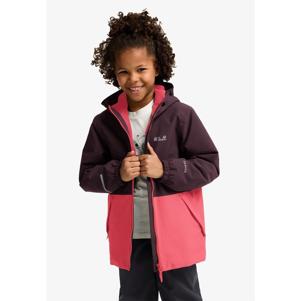 Jack Wolfskin Mädchen New Snowy Days Jkt K Jacket (1er Pack)