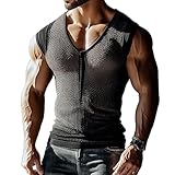 Photo Gallery qndugjfer top muscolare senza maniche aderente in rete da uomo vedere attraverso il collo a v rave clubwear canotta estiva casual da spiaggia(s) Photo Gallery qndugjfer top muscolare senza maniche aderente in rete da uomo vedere attraverso il collo a v rave clubwear canotta estiva casual da spiaggia(s)