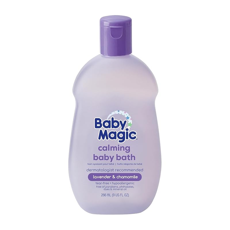 Sabonete líquido corporal infantil Baby Magic com fragrância de lavanda e camomila, 266 mL