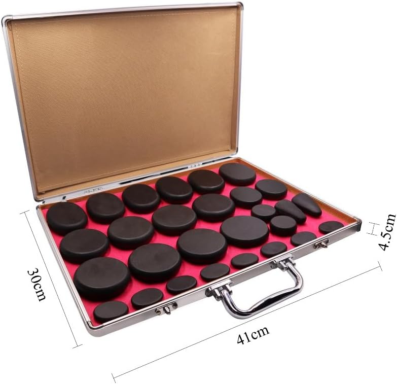 「FLYKING」ストーンセット ストーン 加熱キット付き リラックス 痛みの緩和 ストーン ストーンロック 加熱 発汗 スチーム