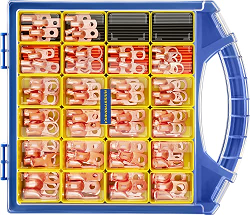haisstronica 220PCS Battery Cable Ends Kit