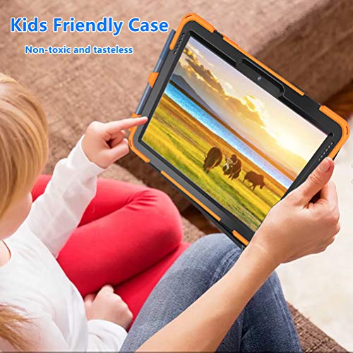 Coque Surface Go 3 antichoc premium orange avec béquille intégrée - 7