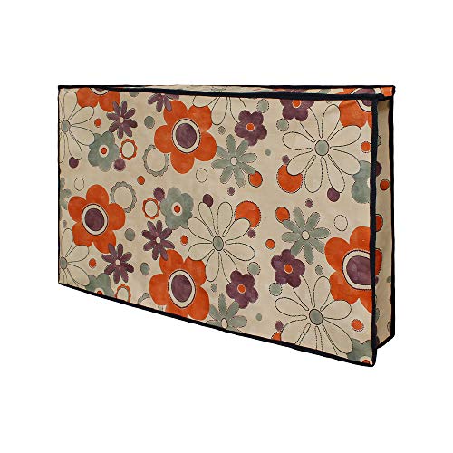 Image of DREAM CARE Double Use - Transparent & Printed Flap - 32 Inches LED TV Cover, Waterproof LED TV Cover for (LG, Samsung, Vu, Mi, Realme, TCL, Croma), SA68