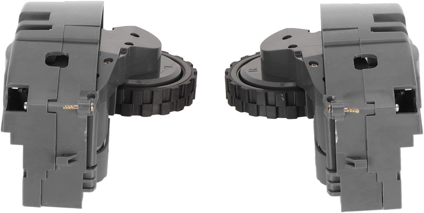 Left and Right Drive Wheel Module Pair Compatible with 500 600 700 800 900 880 870 871 885 880 860 861 875 Series Vacuum Robots Cleaner Replacement Parts Accessories (Gray)
