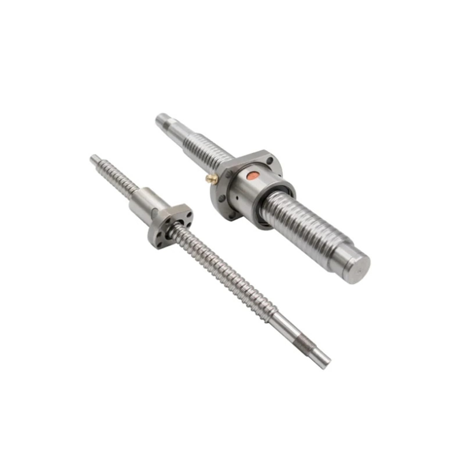 Metal Ball Screw nut Ball Screw SFU2005 with -4 Nut 200mm-500mm C7 Roller Screw with Single Ball Nut Dia 20mm Pitch 5mm for CNC Parts(400mm)