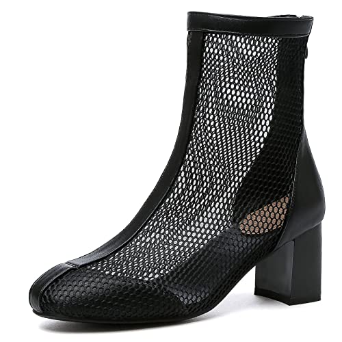 Bottes de cheville d'été en maille Gicoiz parfaites pour vos promenades en ville et terrasses