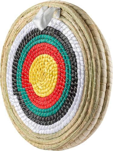 M.J COMFY-LIFE Archery Target Straw Round 20 inch (Green 3-Layer)