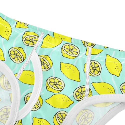 Cotton Little Boys Briefs Soft Lemon Fruit Toddler Underwear4